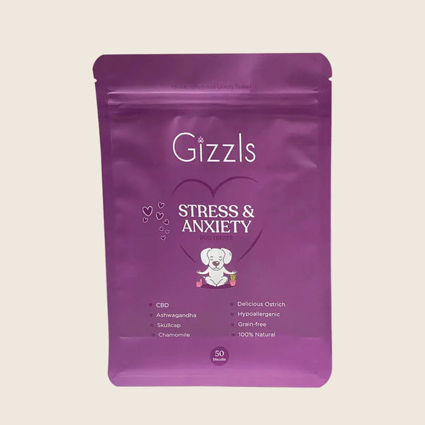 Gizzls Large Dog Calm Support CBD Treats | 50 Treats