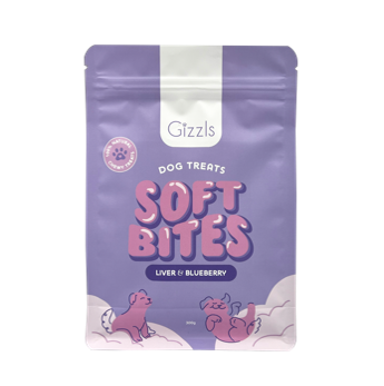 Gizzls | Liver & Blueberry Soft Bites for Dogs (300g)