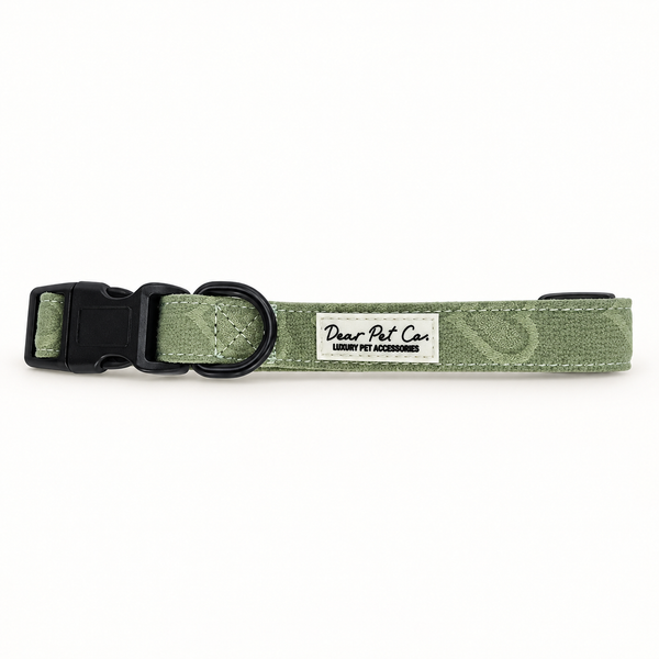 Dear Pet Co | Love in the Leaves Adjustable Dog Collar