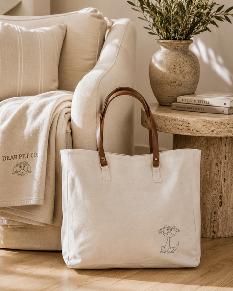 Dear Pet Co Canvas Tote | Loyal Companion