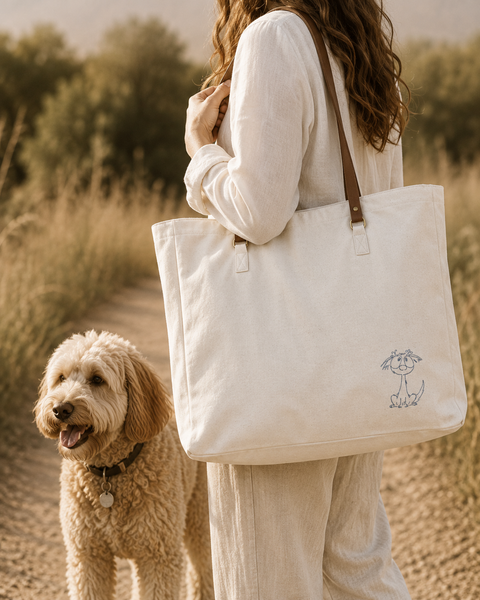 Dear Pet Co Canvas Tote | Loyal Companion