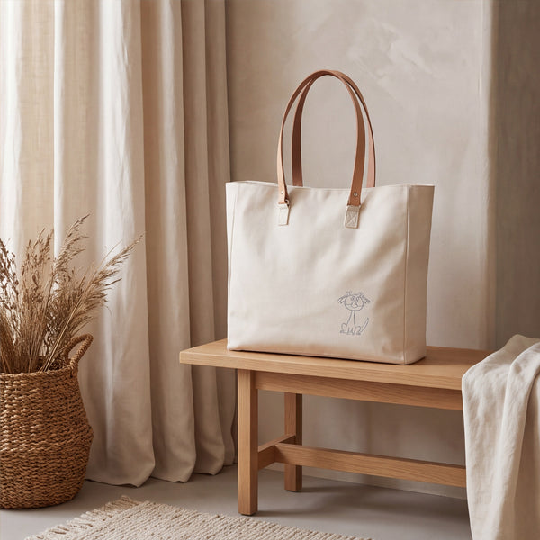 Dear Pet Co Canvas Tote | Loyal Companion