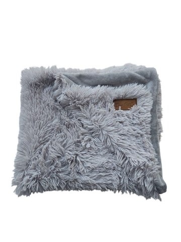 Luxury Blanket | Poof Grey