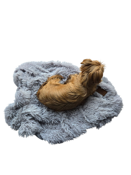 Luxury Blanket | Poof Grey