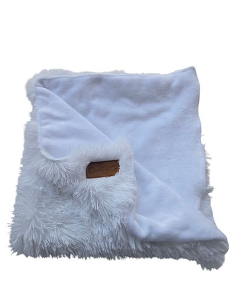 Luxury Blanket | Poof White