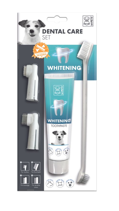 M-Pets Dental Care Whitening Set | For Dogs