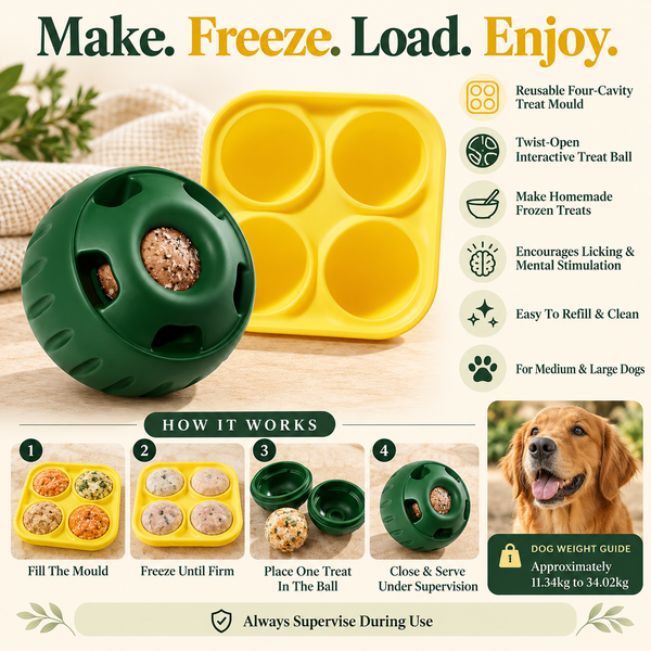 Freezable Treat Ball & Mould Set