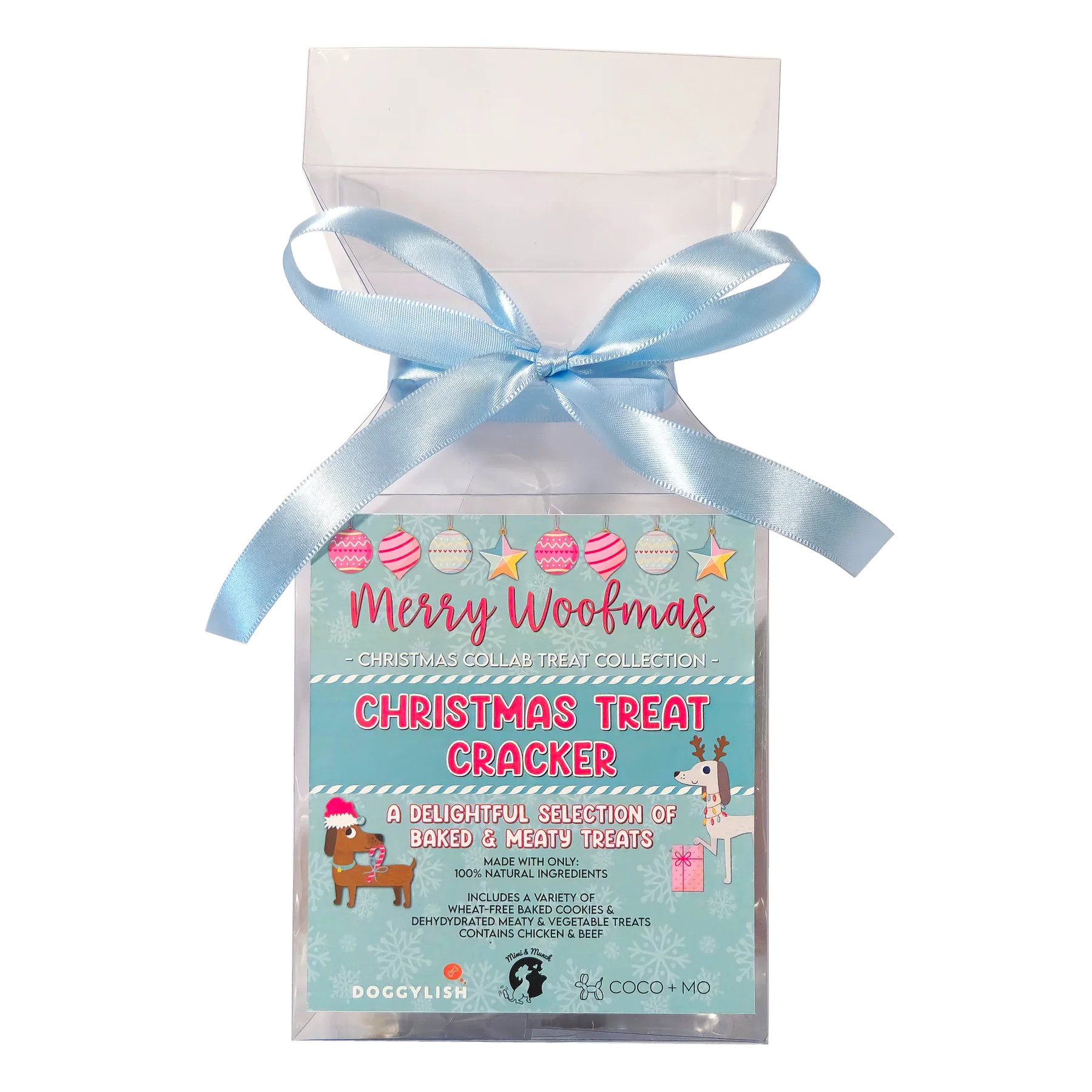 Mimi & Munch | Merry Woofmas Treat Cracker Standard