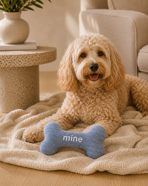 Dear Pet Co Squeaky Bone Toy | Mine