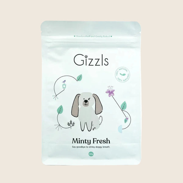 Gizzls Minty Fresh Dog Treats | 100g / 200g