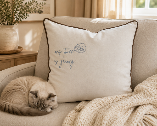Dear Pet Co Scatter Cushion | Ons Twee Is Genoeg