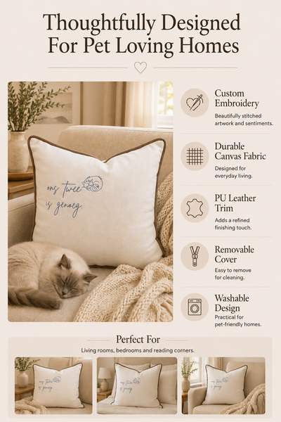 Dear Pet Co Scatter Cushion | Ons Twee Is Genoeg