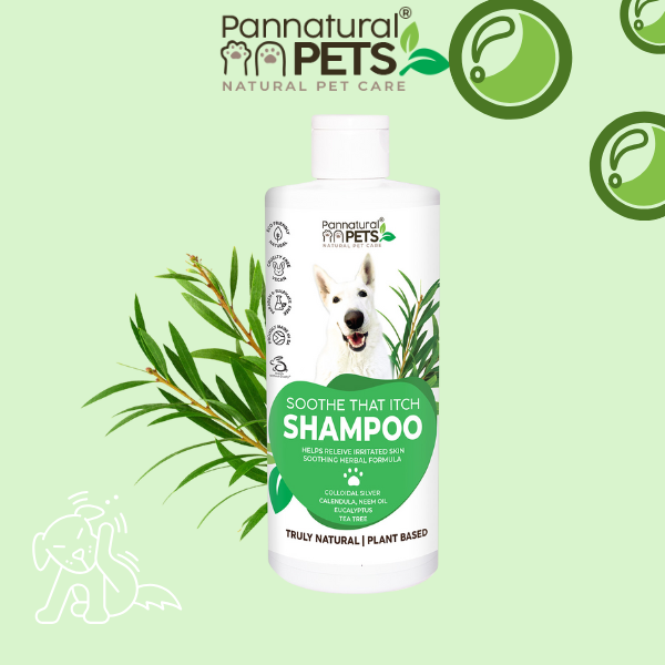 Pannatural Natural | Pet Shampoo Itchy Relief – Soothing Herbal Formula