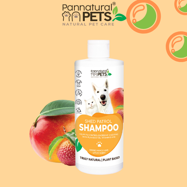 Pannatural Natural | Pet Shampoo Shed Patrol Mango