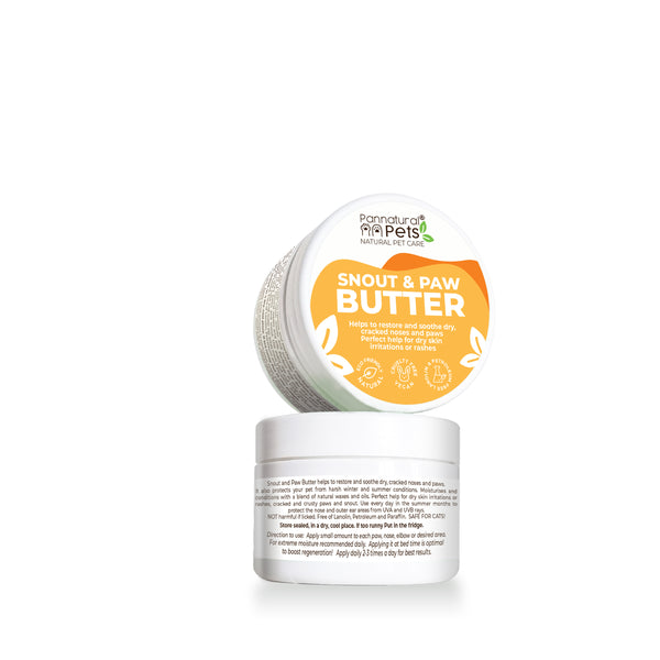 Pannatural Natural Pet Snout and Paw Butter – Dry skin moisturising balm