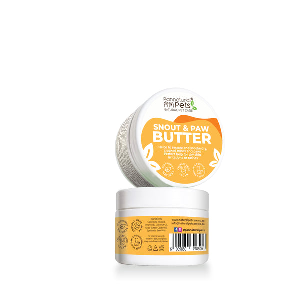 Pannatural Natural Pet Snout and Paw Butter – Dry skin moisturising balm