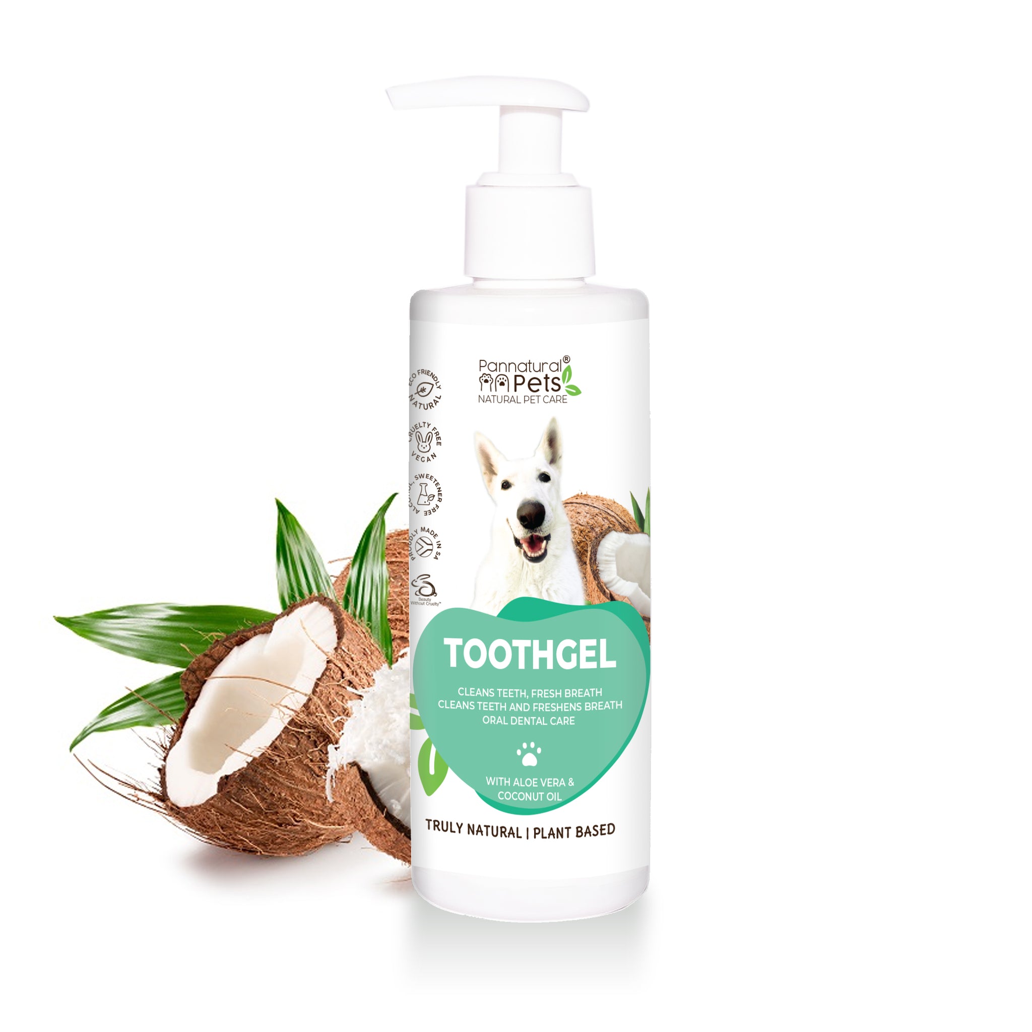 Pannatural Natural Dog Toothpaste – Cleaning and Re-freshening Toothgel