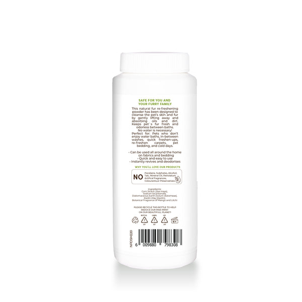 Pannatural Natural Dry Shampoo powder – DIVINE MANGO