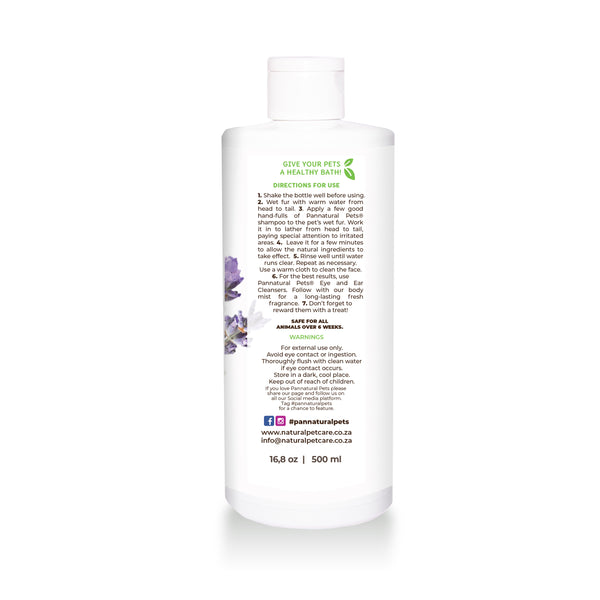 Pannatural Natural Pet Shampoo Calming Touch Lavender