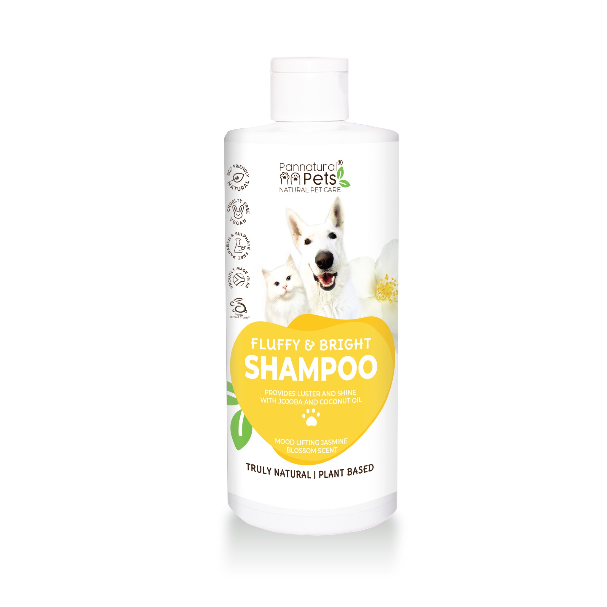 Pannatural Natural Pet Shampoo – Fluffy & Clean Jasmine