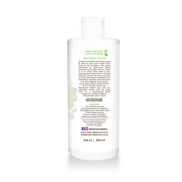 Pannatural Natural Pet Shampoo – Fluffy & Clean Jasmine