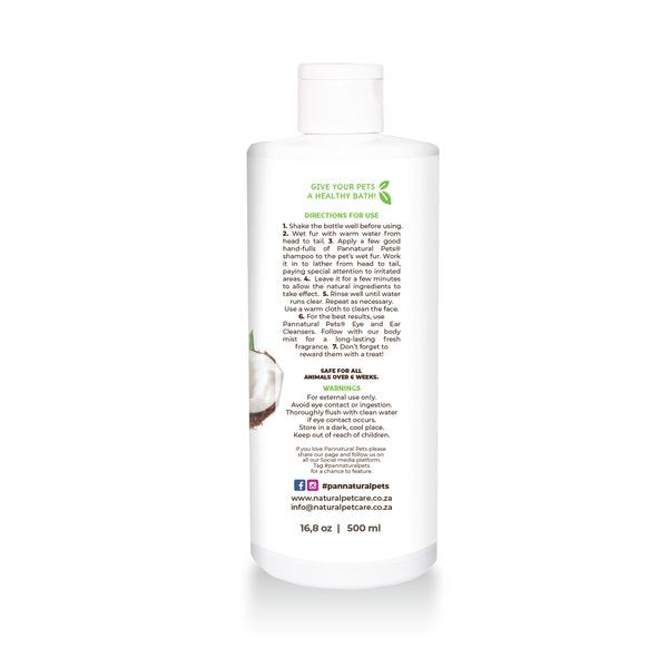 Pannatural Natural Pet Shampoo Hypo Allergen