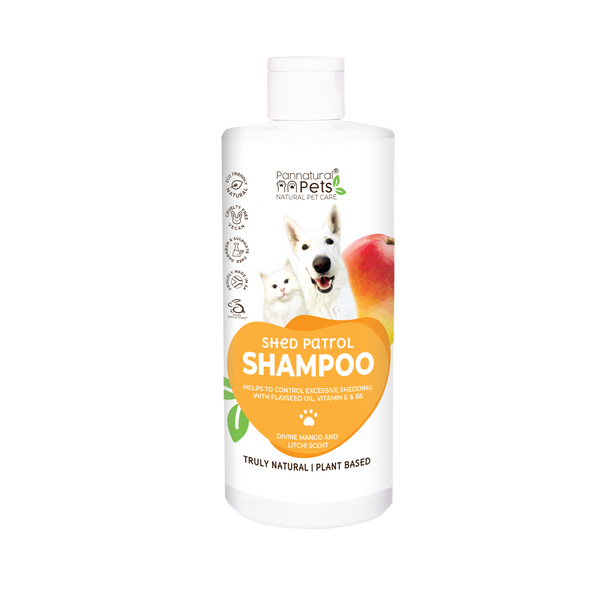 Pannatural Natural Pet Shampoo Shed Patrol Mango