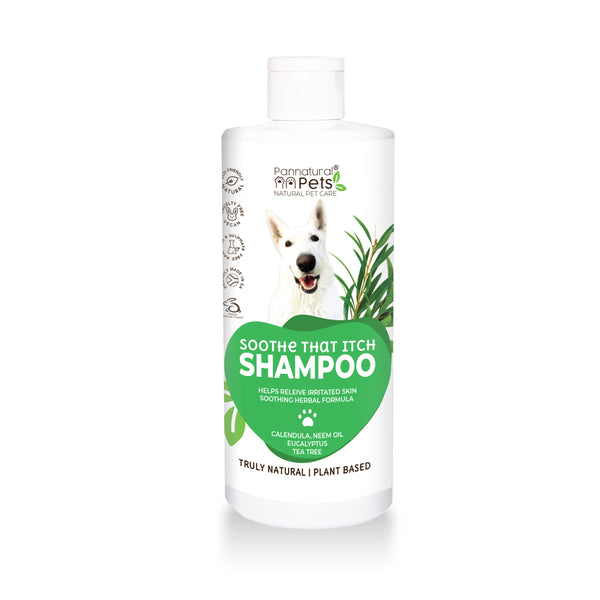 Pannatural Natural Pet Shampoo Itchy Relief – Soothing Herbal Formula