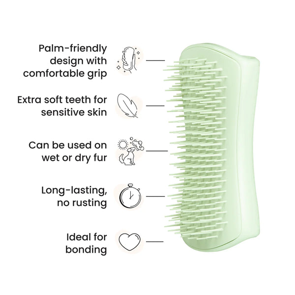 Pet Teezer Puppy Brush | Green