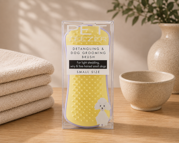 Pet Teezer Detangling Brush Small | Lilac & Yellow