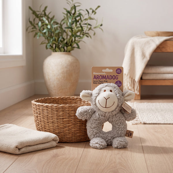 Pet Toy | Rosewood Aromadog Senior Fleece Ring Body