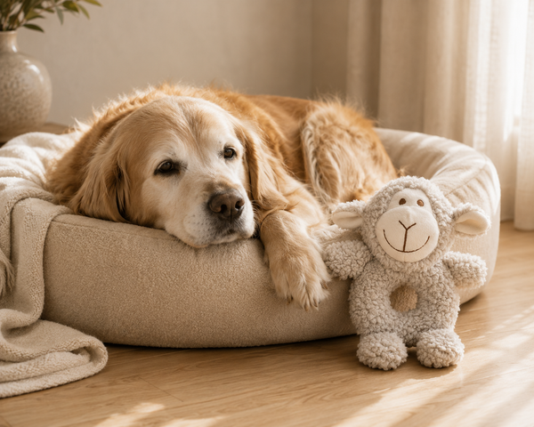 Pet Toy | Rosewood Aromadog Senior Fleece Ring Body