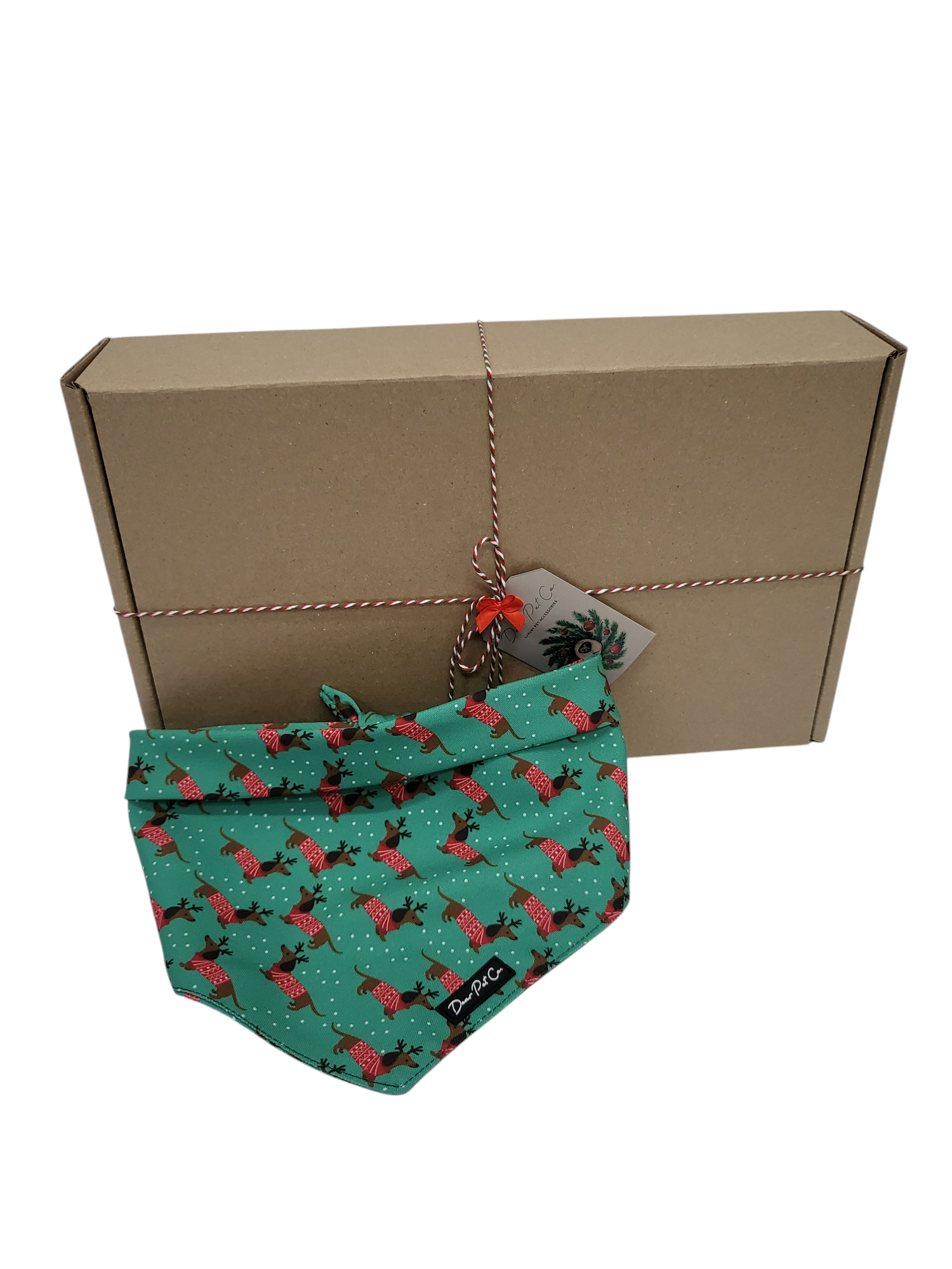 Christmas Bandana | Red Checkered