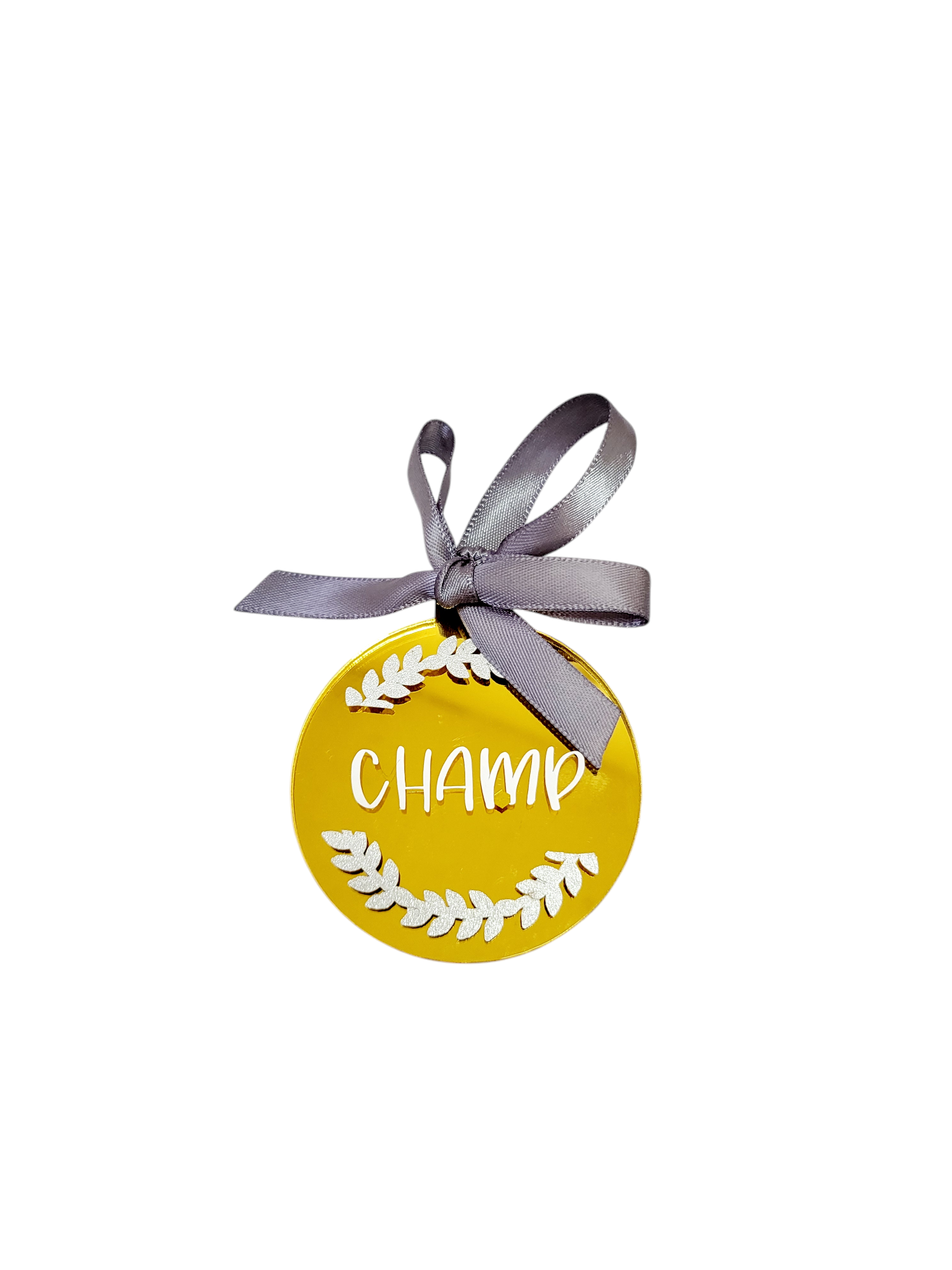 Christmas Acrylic Disc | Leaf Name