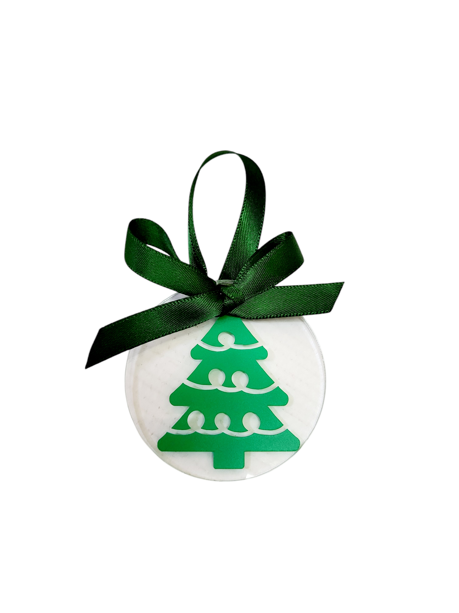 Christmas Acrylic Disc | Christmas Tree