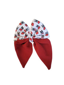 Christmas Sailor Bow Tie | French Stockings (Christmas Clearance)