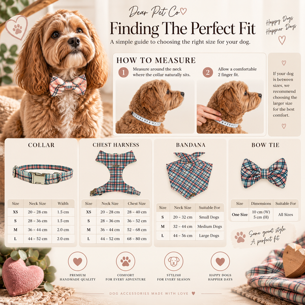 Dear Pet Co Bandana | Plaid Paws