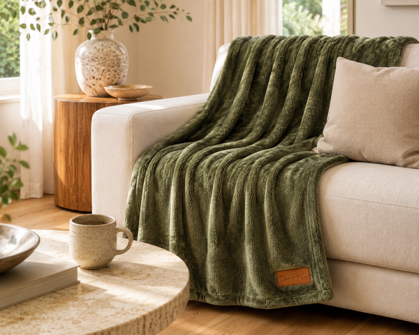 Plush Pet Blanket | Bay Leaf