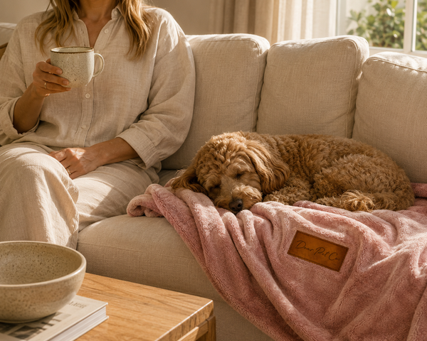 Plush Pet Blanket | Soft Blush