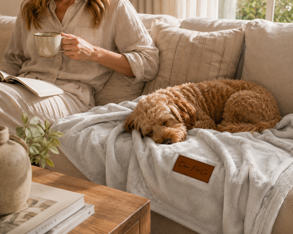 Plush Pet Blanket | Rainy Days