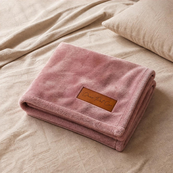 Plush Pet Blanket | Soft Blush