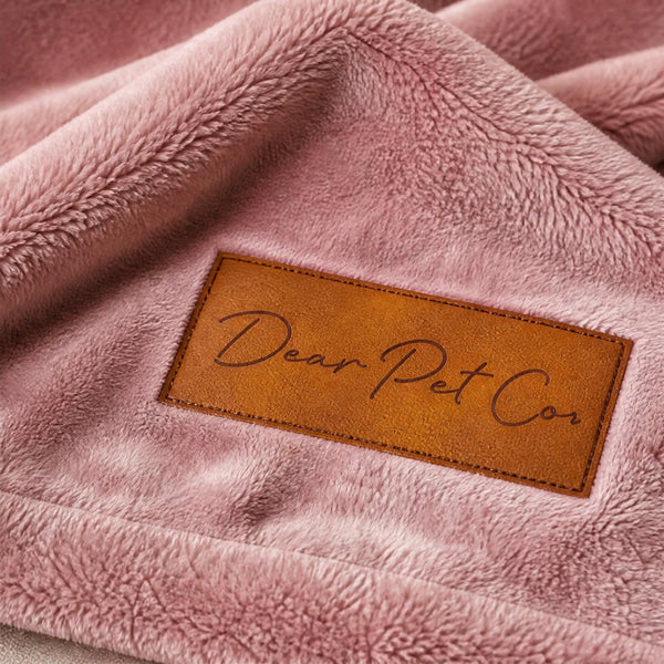 Plush Pet Blanket | Soft Blush