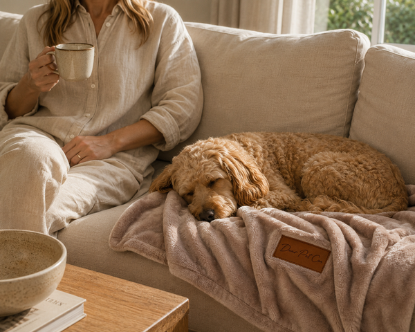 Plush Pet Blanket | Taupe