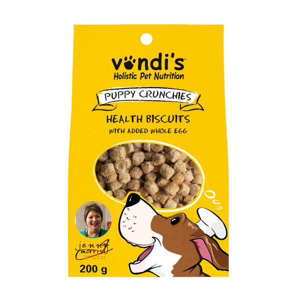 Vondi's Jenny Morris Puppy Crunchies 200g