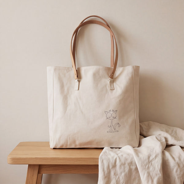 Dear Pet Co Canvas Tote | Quiet Companion
