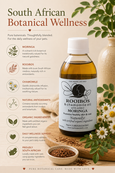Rooibos Aromatics Moringa, Rooibos & Chamomile Oil