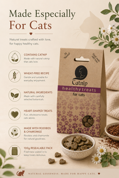 Rooibos Aromatics Rooibos Catnip Cat Treats | 100g