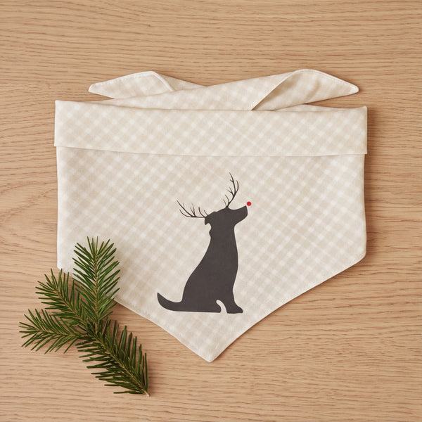 Dear Pet Co Christmas Bandana | Rudolph