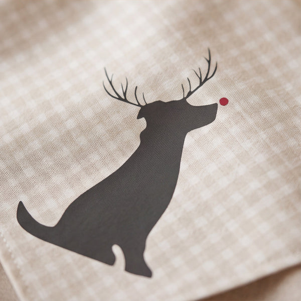 Dear Pet Co Christmas Bandana | Rudolph