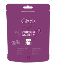 Gizzls | Small Dog Stress & Anxiety CBD Treats (50 Treats)